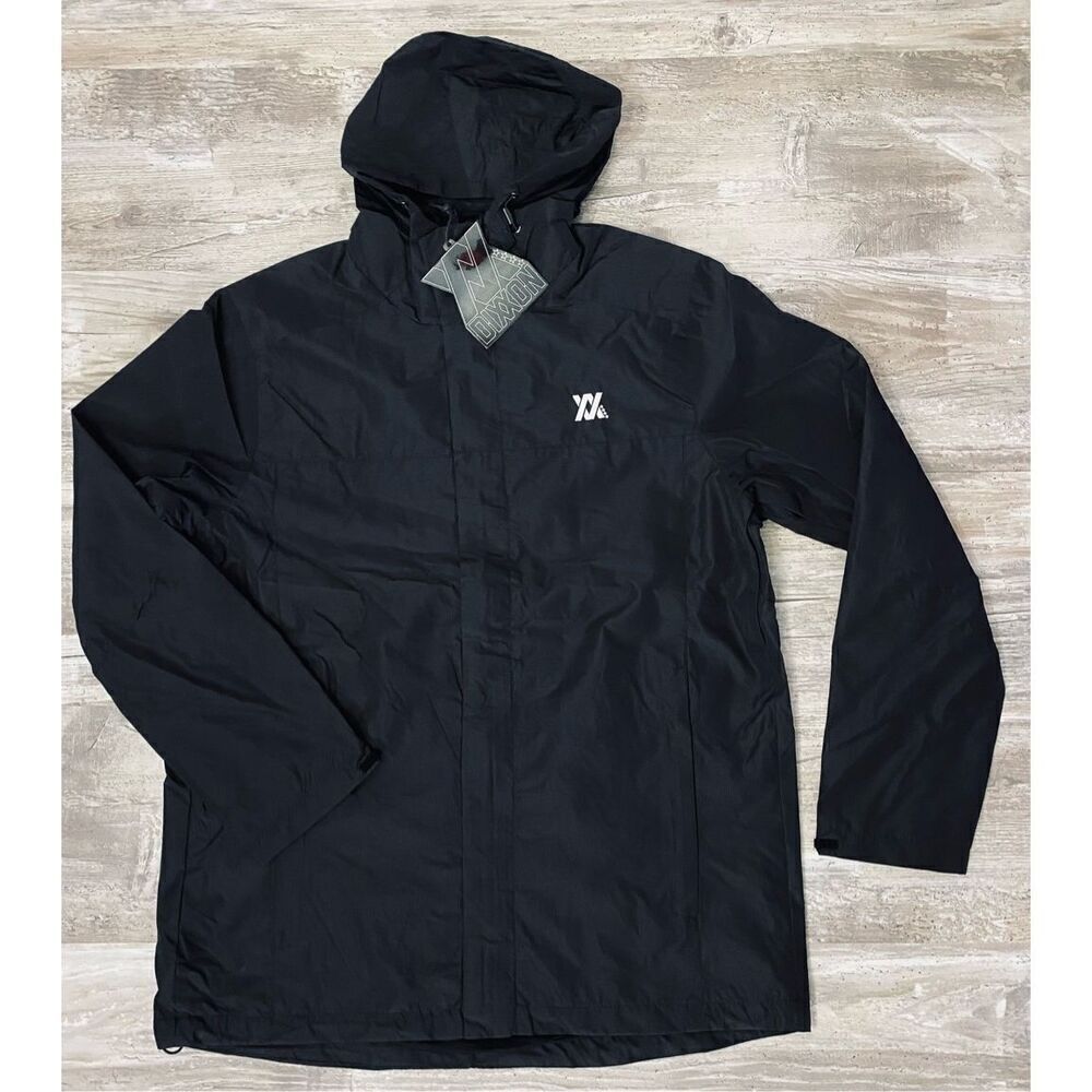 Dixxon Flannel Co Men’s Embroidered Tech Jacket Windbreaker Sz L